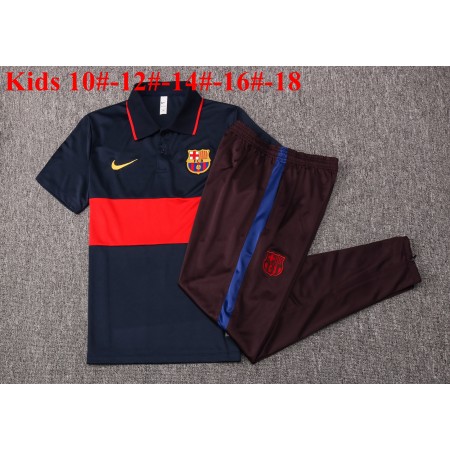 FC Barcelona 2020/21 Barn Tränings Polo M004